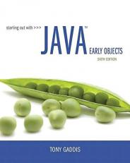 Starting Out with Java : Early Objects 6th