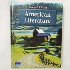 American Literature Teacher's Edition 