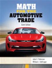 Math for the Automotive Trade 6th