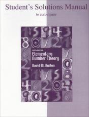 Solutions Manual to accompany Elementary Number Theory 6th