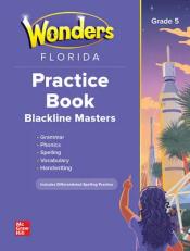 Wonders Practice Book Blackline Masters Grade 5 (FL)