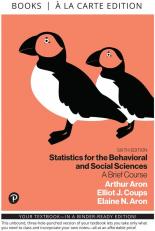 Statistics for the Behavioral and Social Sciences: A Brief Course 6th