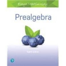 Key Concept Activity Lab Workbook for Prealgebra 8th
