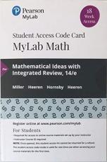 MyLab Math with Pearson EText -- 18 Week Standalone Access Card -- for Mathematical Ideas