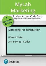 MyLab Marketing with Pearson EText--Access Card--For Marketing : An Introduction 15th