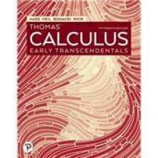 Thomas' Calculus: Early Transcendentals - MyMathLab 15th