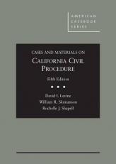 Cases and Materials on California Civil Procedure, 5th