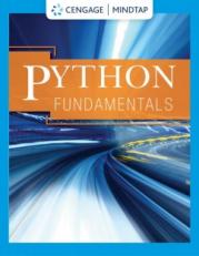 MINDTAP FOR CENGAGE'S PYTHON FUNDAMENTALS, 1ST EDITION