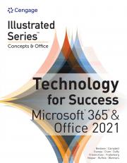 Technology for Success and Illustrated Series Collection, Microsoft 365 & Office 2021 1st