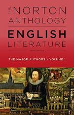 Norton Anthology of English Literature: the Major Authors, 10th Edition (Volume A)