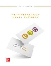 Entrepreneurial Small Business 5th