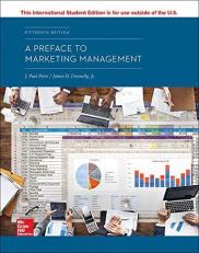 A Preface To Marketing Management 15Th Edition