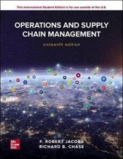 Operations and Supply Chain Management 1 6e