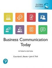Business Communication Today 15th