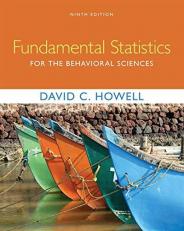Fundamental Statistics for the Behavioral Sciences 9th