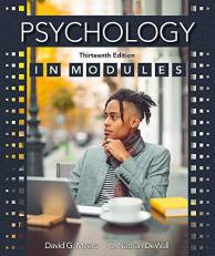Psychology in Modules 13th