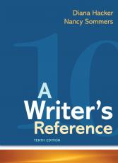 Writer's Reference with Writing about Literature 10th