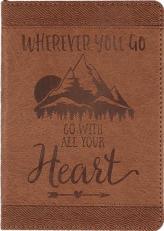 Wherever You Go, Go with All Your Heart Artisan Journal 