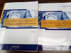 Property and Casualty Insurance License Exam Manual 