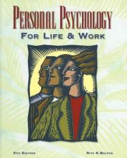 Personal Psychology for Life and Work 5th