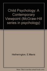 Child Psychology : A Contemporary Viewpoint 