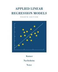 Applied Linear Regression Models 4th