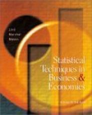 Statistical Techniques in Business and Economics / With CD 11th