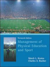 Management of Physical Education and Sport 13th