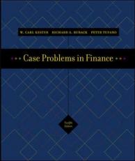 Case Problems in Finance with Excel Templates 12th