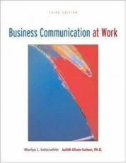 Business Communication at Work 3rd