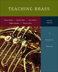 Teaching Brass: a Resource Manual 2nd