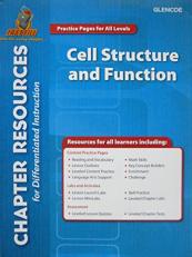 Glencoe FastFile Chapter Resources for Differentiated Instuction Cell Structure and Function 