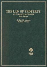 The Law of Property : An Introductory Survey 5th