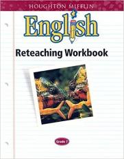 HM English Reteaching Workbook Grade 7