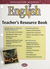 Teachers Resource Book Grade 7 (Houghton Mifflin English)