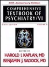 Comprehensive Textbook of Psychiatry 2 Volume Set