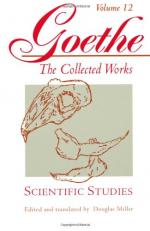 Goethe, Volume 12 Vol. 12 : Scientific Studies