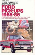 Chilton's Ford Pickups, 1965-1986 