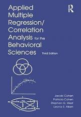 Applied Multiple Regression/Correlation Analysis for the Behavioral Sciences 3rd