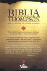 Bíblia de Referencia Thompson Tela Rojo Oscuro (Spanish Edition) 