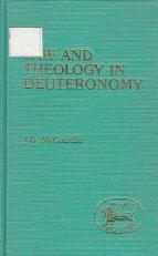 Law and Theology in Deuteronomy 