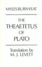 The Theaetetus of Plato 