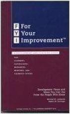 FYI for Your Improvement Handbook (1st Edition) : A Development and Coaching Guide