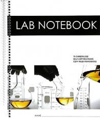 Lab Notebook Spiral Bound 75 Carbonless Pages (Copy Page Perforated) 