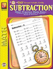 Easy Timed Math Drills : Subtraction 