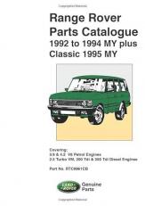 Range Rover Parts Catalog 1992-1994 