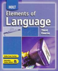 Holt Elements of Language : Student Edition Grade 9 2007