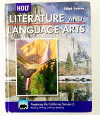 Holt Literature and Language Arts California : Student Edition Grade 9 2009