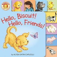 Hello, Biscuit! Hello, Friends! Tabbed Board Book 