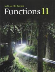 Functions 11 Student Edition